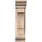 Ekena Millwork Balboa Traditional Smooth Bracket w/ Offset Brace, Douglas Fir, 5 1/2"W x 14"D x 22"H BKT0604X14X22BOA01SDF - alternate 2